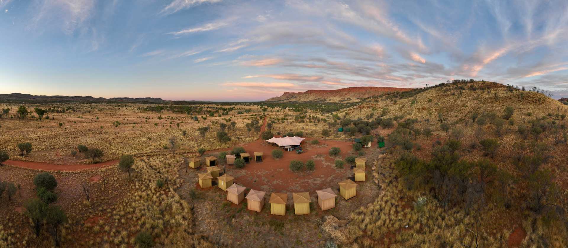 Our exclusive Eco-Comfort Camps are located in spectacular locations | Luke Tscharke
