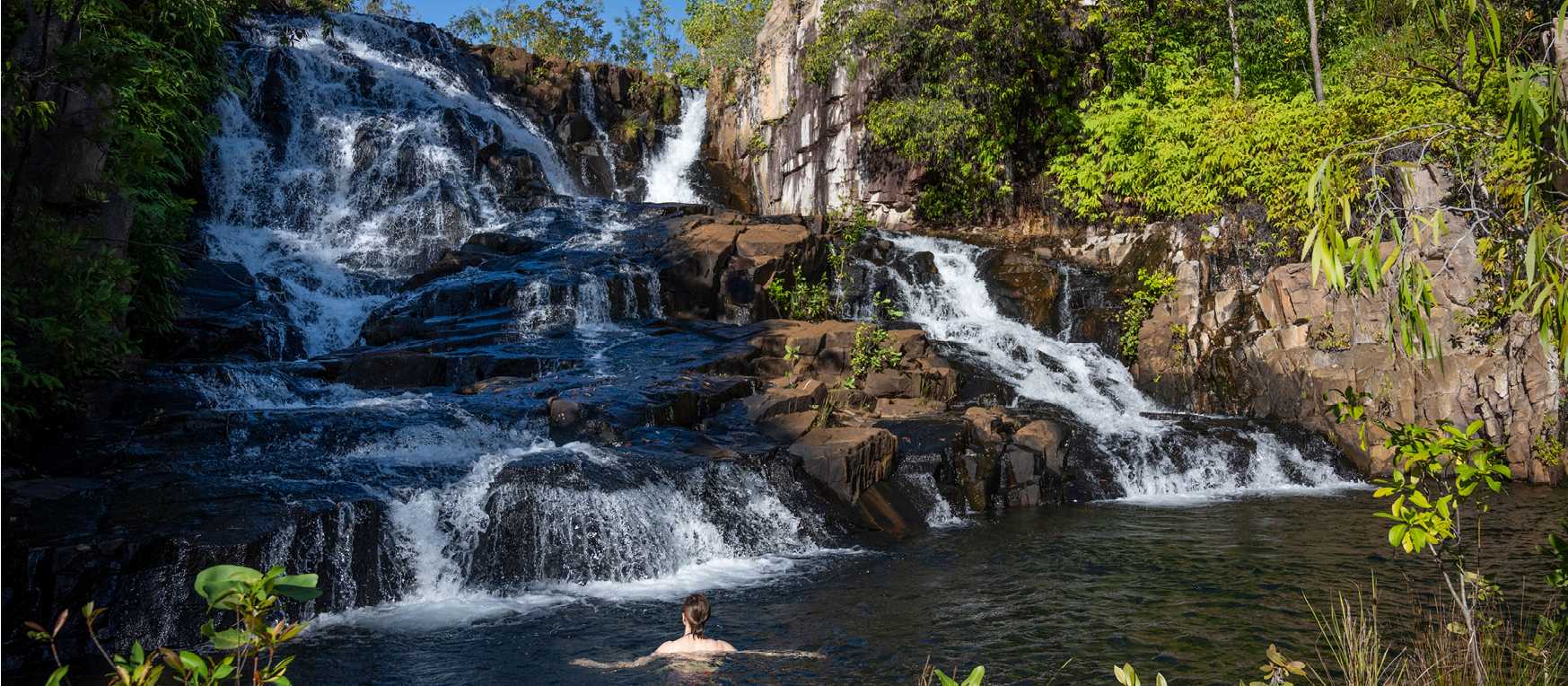 Enjoy a swim in the stunning waterholes along the Jatbula trail | Oliver Risi
