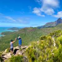 Hikers on Nina Peak - Thorsborne Trail - Munamudanamy (Hinchinbrook Island) | Michael Buggy
