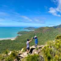 Hikers on Nina Peak - Thorsborne Trail - Munamudanamy (Hinchinbrook Island) | Michael Buggy