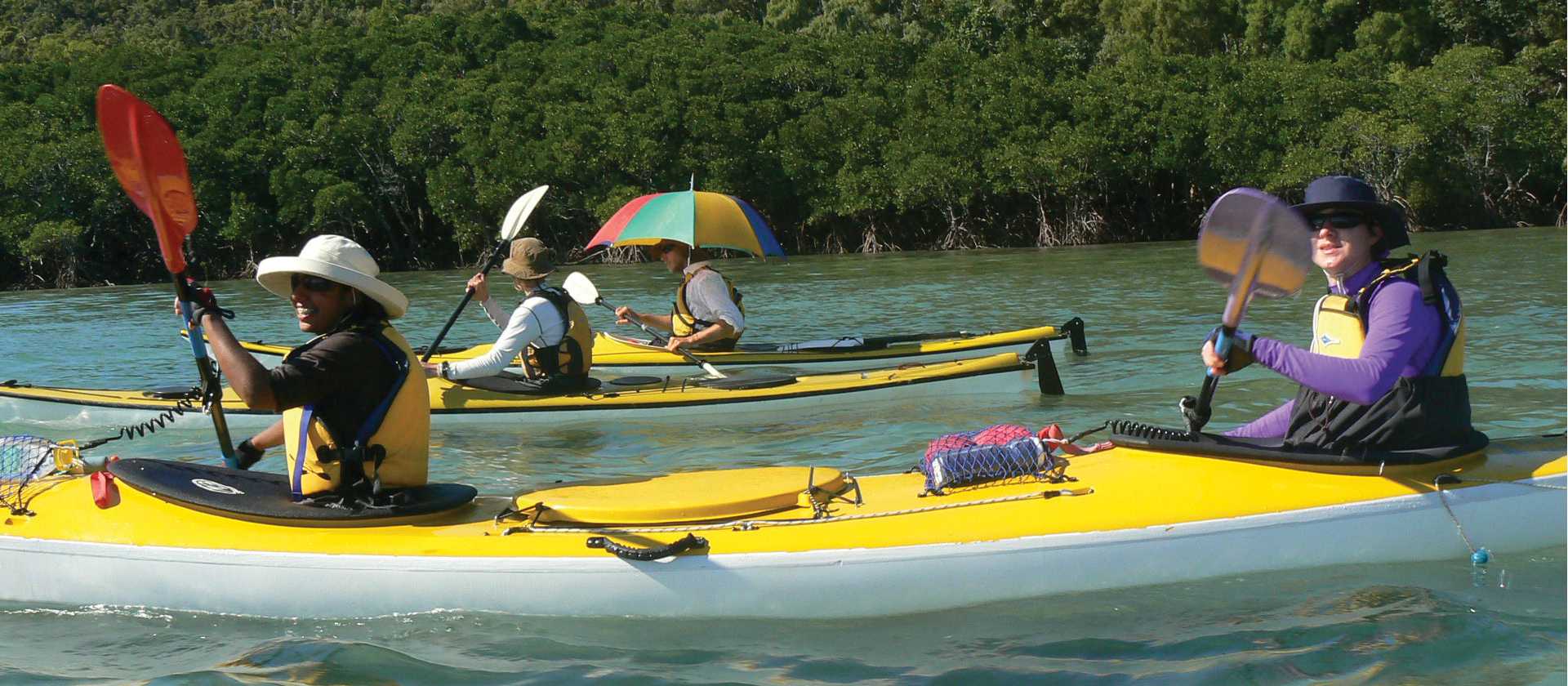 The waters off Hinchinbrook Island provide a perfect sea kayaking experience | Steve Trudgeon