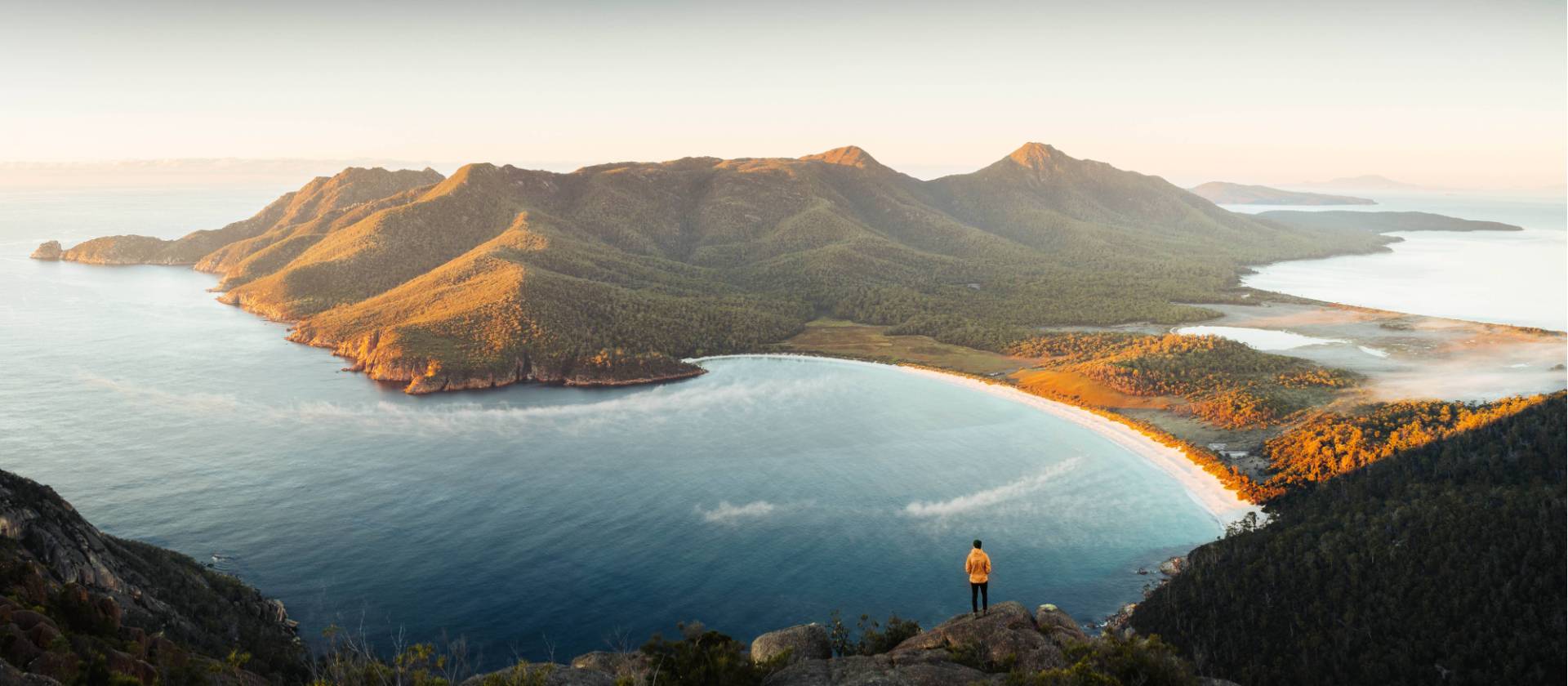 Overlooking Wineglass Bay | Jason Charles Hill