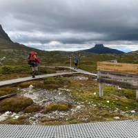 Hiking towards Kitchen Hut on day 1 | Brad Atwal