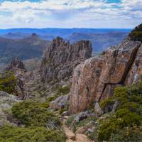 The view from the top of Tasmania, Mt Ossa 1617m | Mark Whitelock -