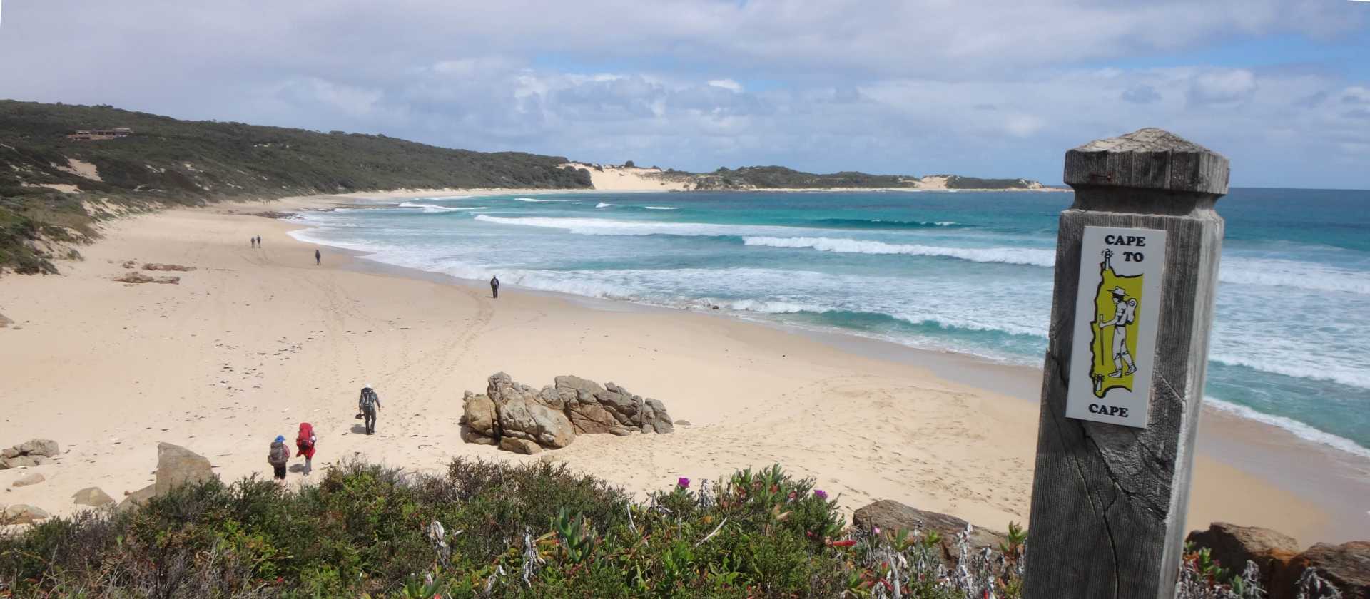 Stunning views and scenery along the Cape to Cape trek
