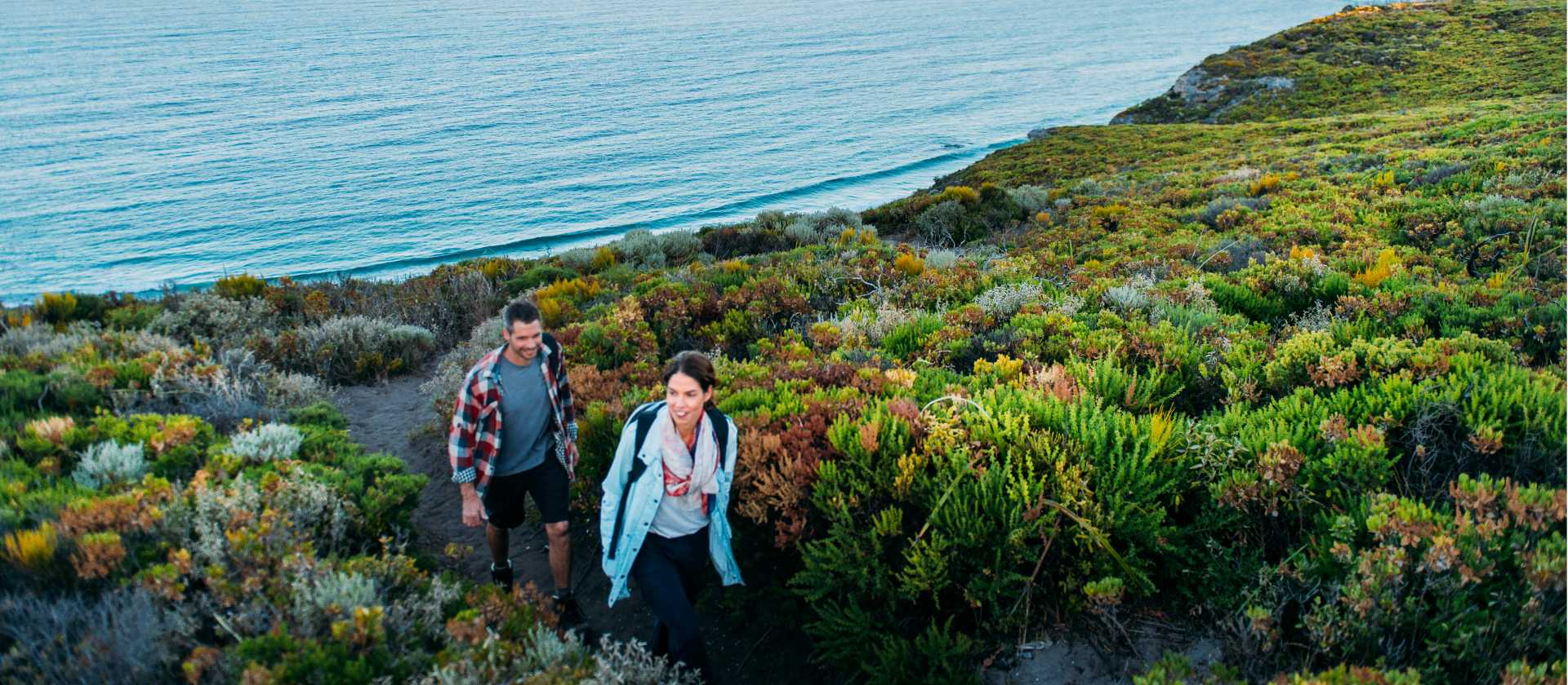 Coastal views walking near Contos Beach