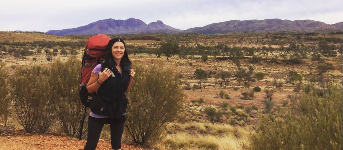 Enjoy the remote nature of the Larapinta Trail on our self guided walk