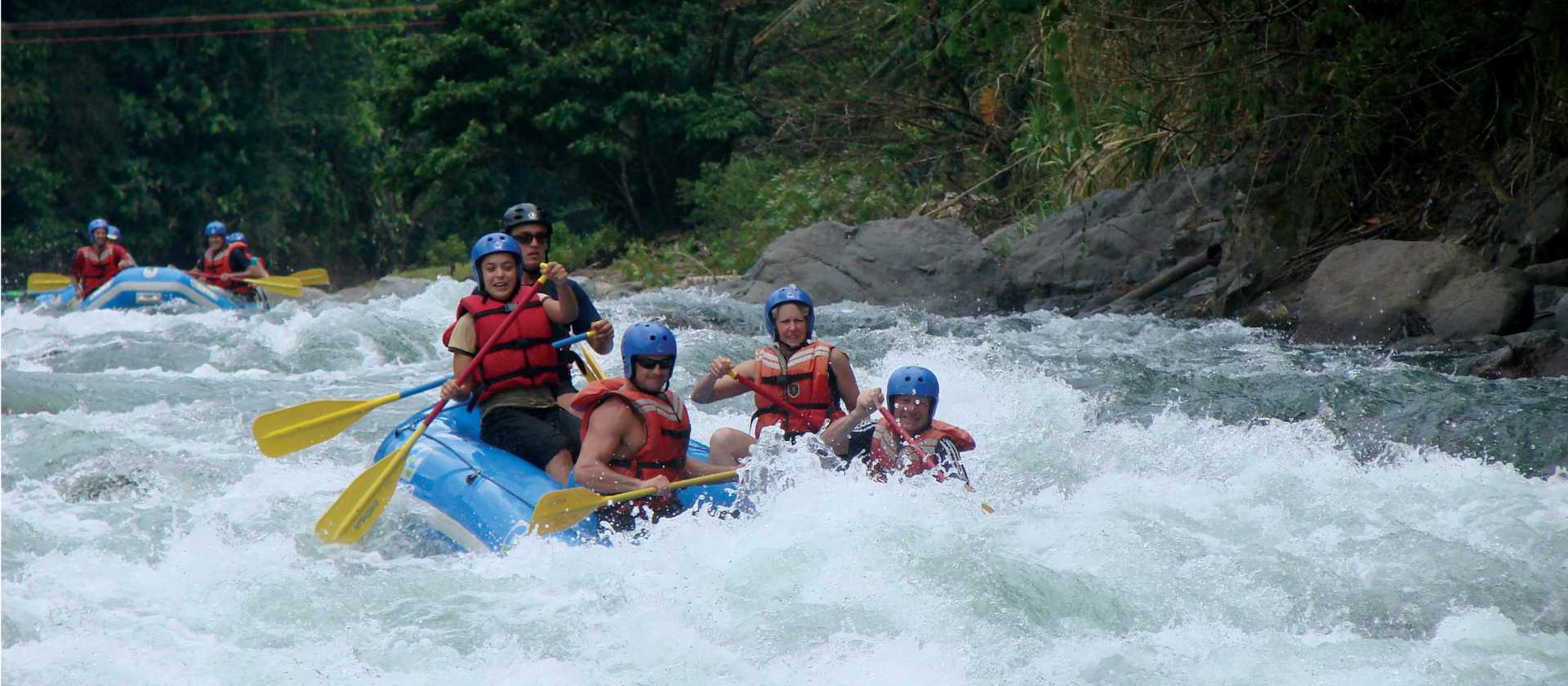 Rafting on the Pacuare River in Costa Rica