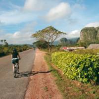 Cycling through the verdant Vinales Valley in Cuba | Carlie Ballard