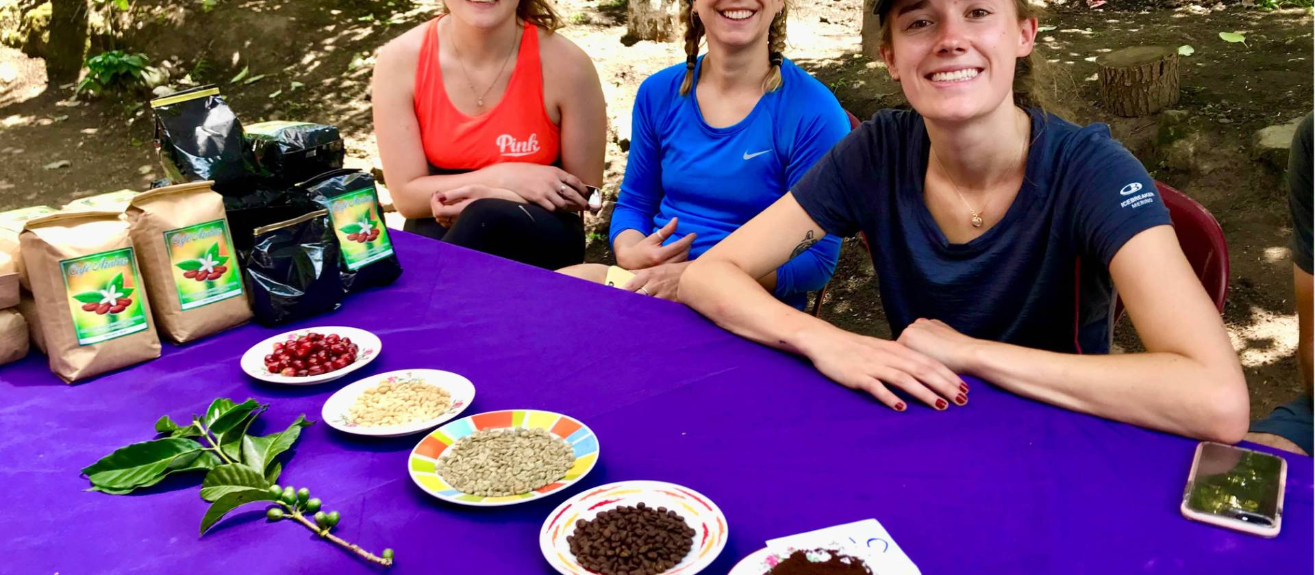 Visiting a plantation in Guatemala