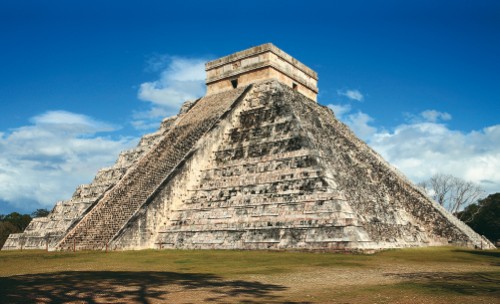 Mayan and Aztec ruins are dotted throughout Mexico and Guatemala