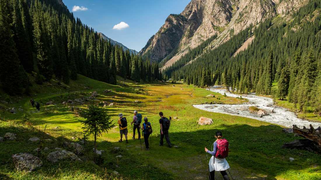 Hiking in the Tan Shan Mountains of Kyrgyzstan |  Lachlan Gardiner