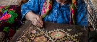 Observe intricate needlework in Bukhara | Richard I'Anson