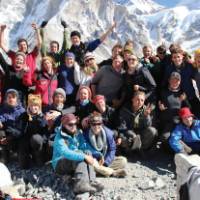 Braemar College group at Everest Base Camp