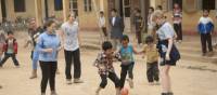 Playing soccer with local children in Vietnam | Nick Hardcastle