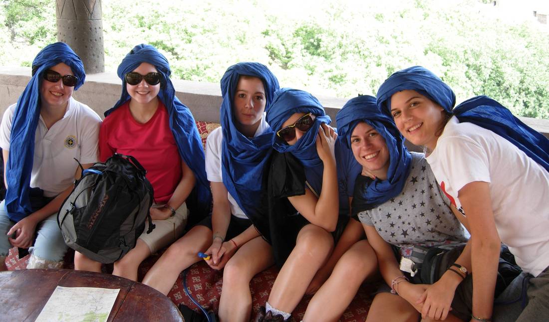 Students enjoying life in Morocco |  <i>Paul Edmunds</i>