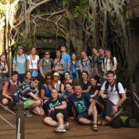 Schoolies group at Angkor Wat | John Nichol