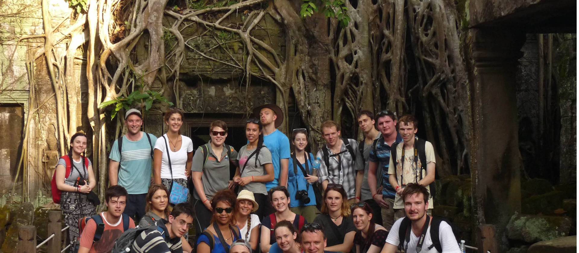Schoolies group at Angkor Wat | John Nichol