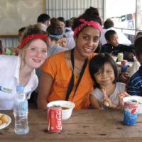 Making friends in Cambodia