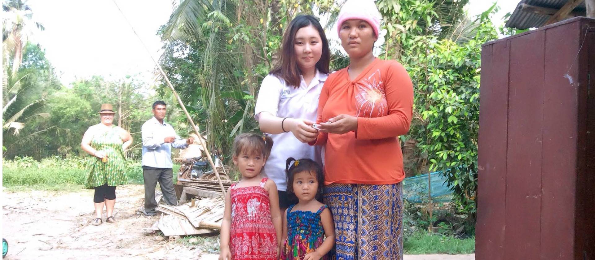 Student with local family