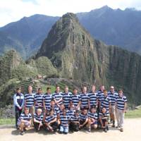 The Kings School in front of Machu Picchu | Drew Collins
