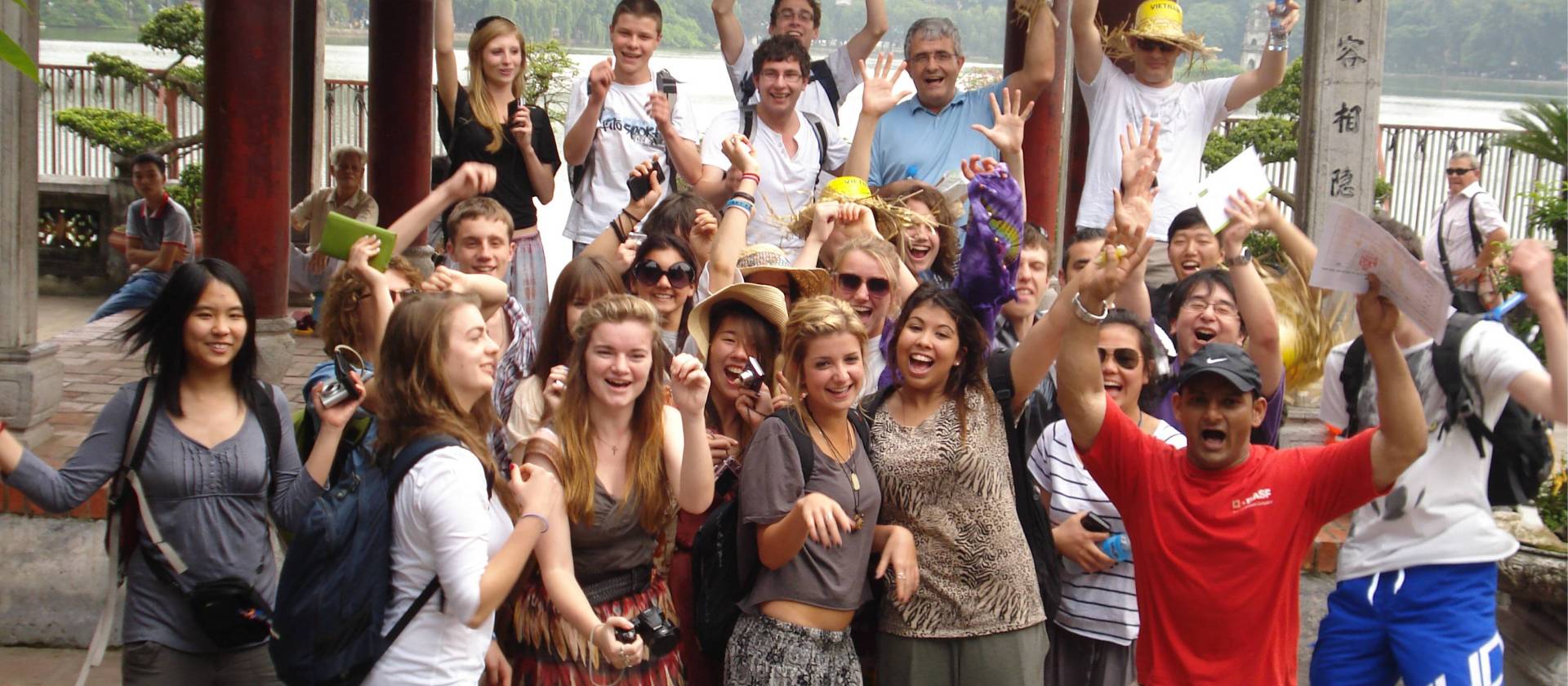 Getting excited for Halong Bay