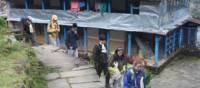 On the trail in Landruk village, Annapurna region | Brad Atwal