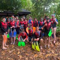 Students snorkeling Fitzroy, Braemar College | Braemar College