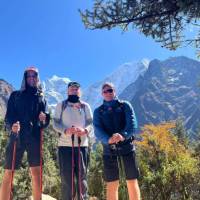 Students trekking Everest region, Nepal | Scott Pinnegar