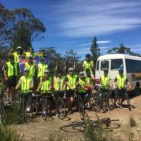 Students cycling in Tasmania | Holly Van De Beek
