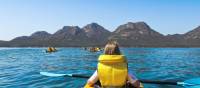 Stunning views kayaking off the East Coast of Tasmania | Tourism Tasmania & Kathryn Leahy