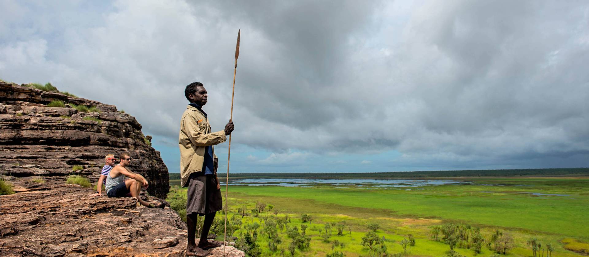 Learning about land management conservation from Ubirr, Kakadu | Tourism NT/Shaana McNaught