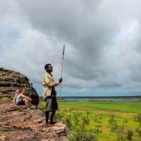 Learning about land management conservation from Ubirr, Kakadu | Tourism NT/Shaana McNaught