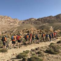 Students trekking the High Atlas, Morocco | Gareth Davies