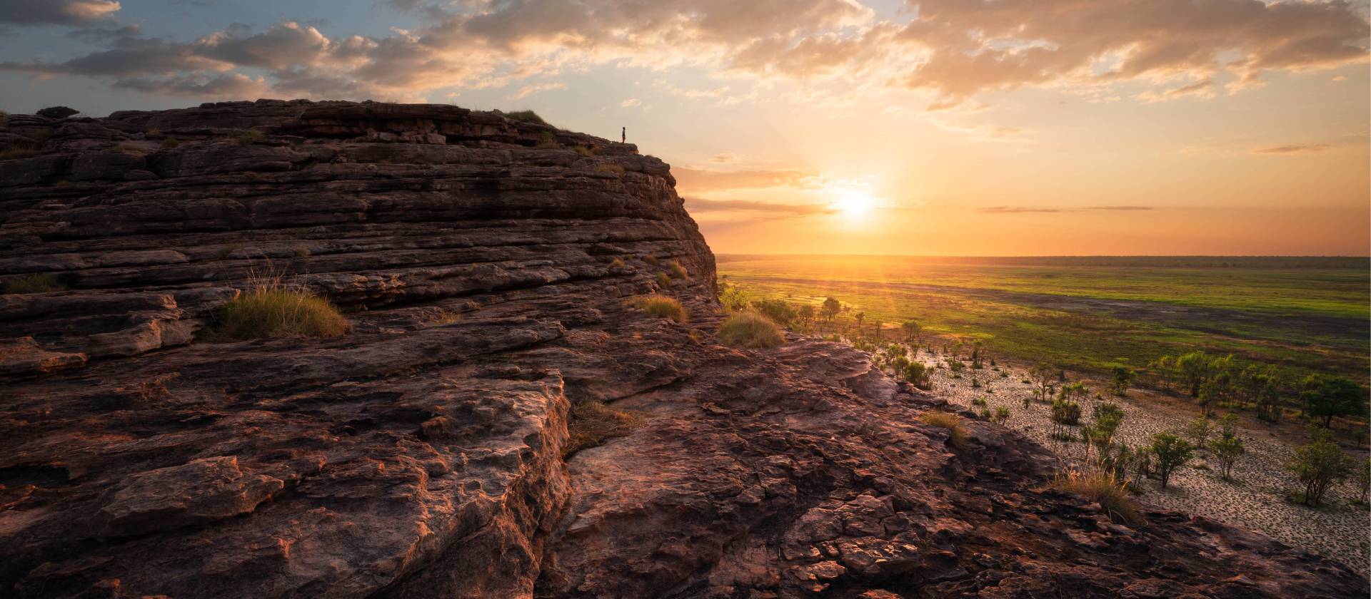 Sunsets are always stunning at Ubirr, Kakadu | Tourism NT/Daniel Tran