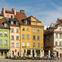 Spend time in the Warsaw Old Town on your cycling holiday in Poland