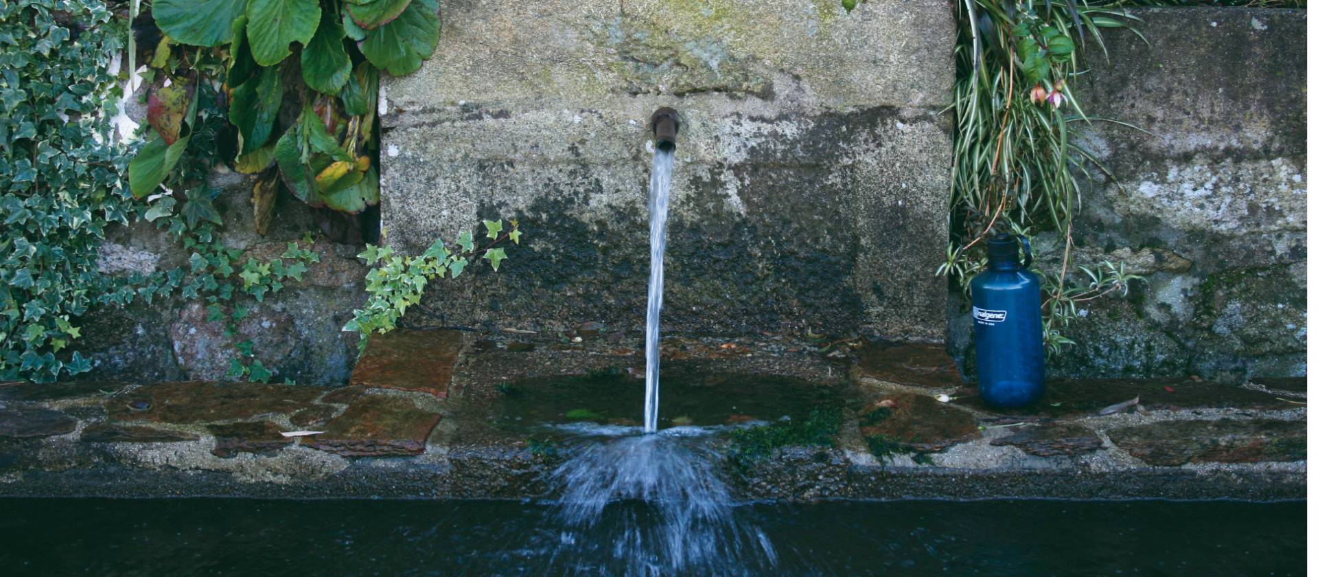Pilgrim's water fountain on the Compostela Trail | Janet Oldham