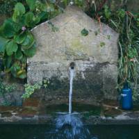 Pilgrim's water fountain on the Compostela Trail | Janet Oldham
