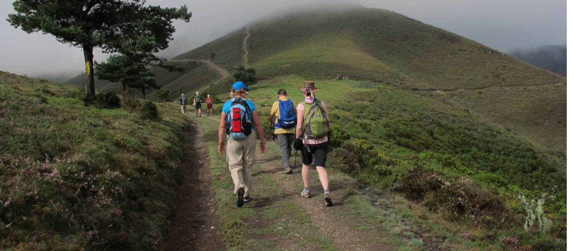 Walkers on the Camino Primitivo enroute to Santiago de Compostela | Andreas Holland