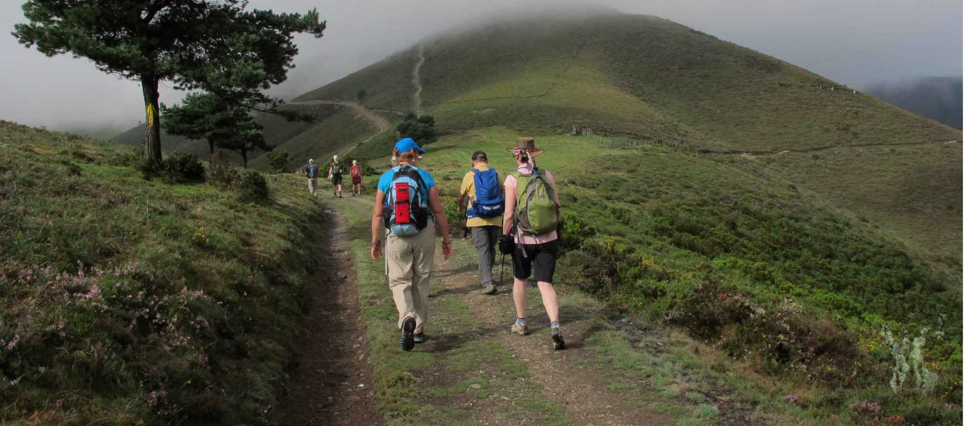 Walkers on the Camino Primitivo enroute to Santiago de Compostela | Andreas Holland