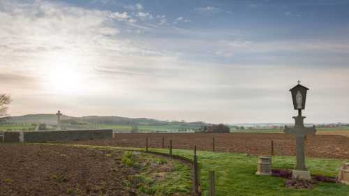 Typical landscapes of the Western front