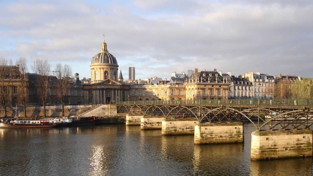Morning light on the Louvre from the Seine |  Kate Baker