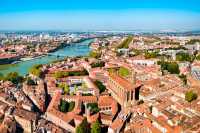 View of Toulouse in France