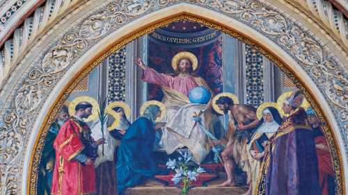 Artwork adorning the Florence Duomo | Rachel Imber