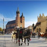 The lively city of Krakow.