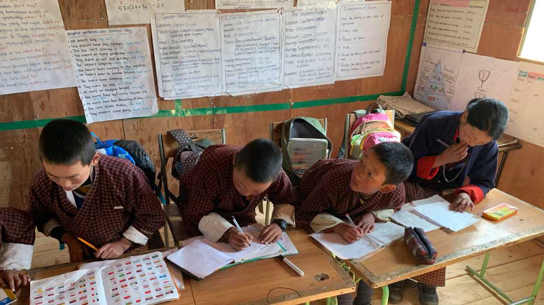School children in Bhutan |  Soren Kruse Ledet