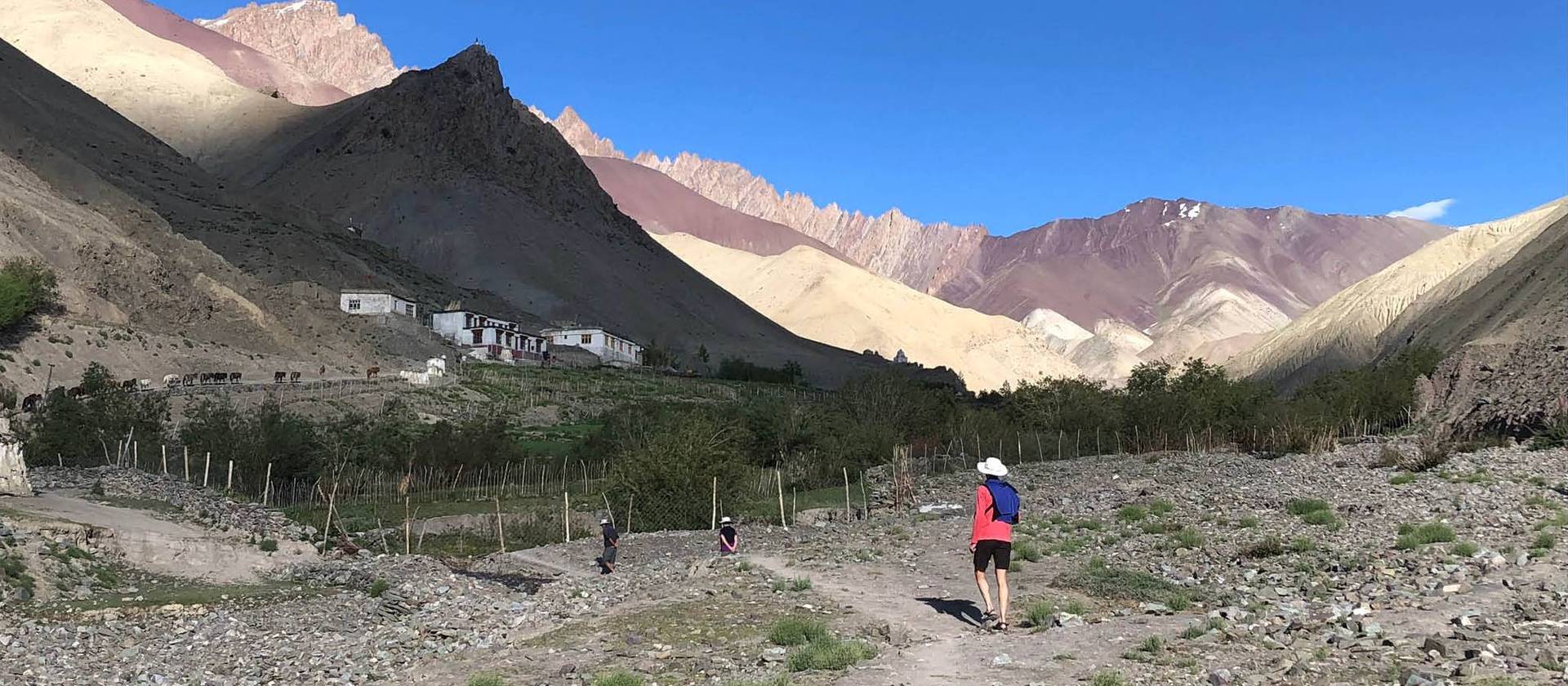 Wandering up to the village of Rumbak at sunset | Brad Atwal