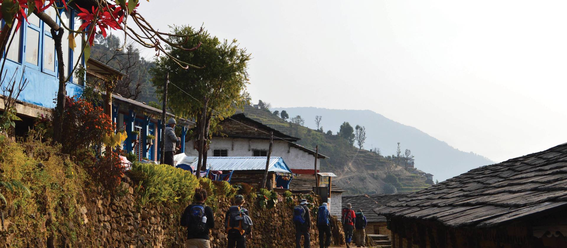 Trek through small villages in the Annapurna region | Erin Williams