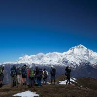 Spectacular views of Dhaulagiri from Kopra Ridge | Mark Tipple