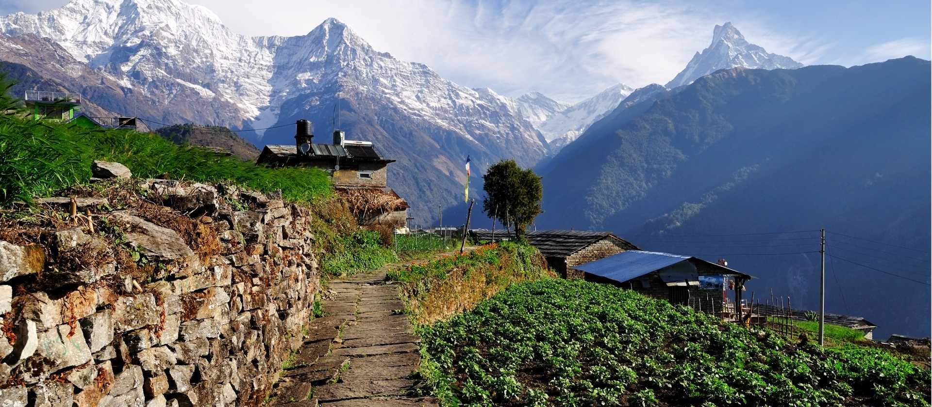 Annapurna mountain view